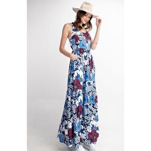 *LAST ONE* Medium Easel maxi dress